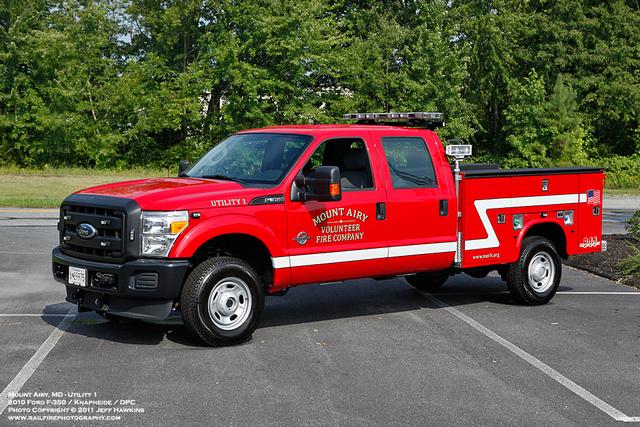 MAVFC Receives New Utility 1 - Mt Airy Volunteer Fire Company